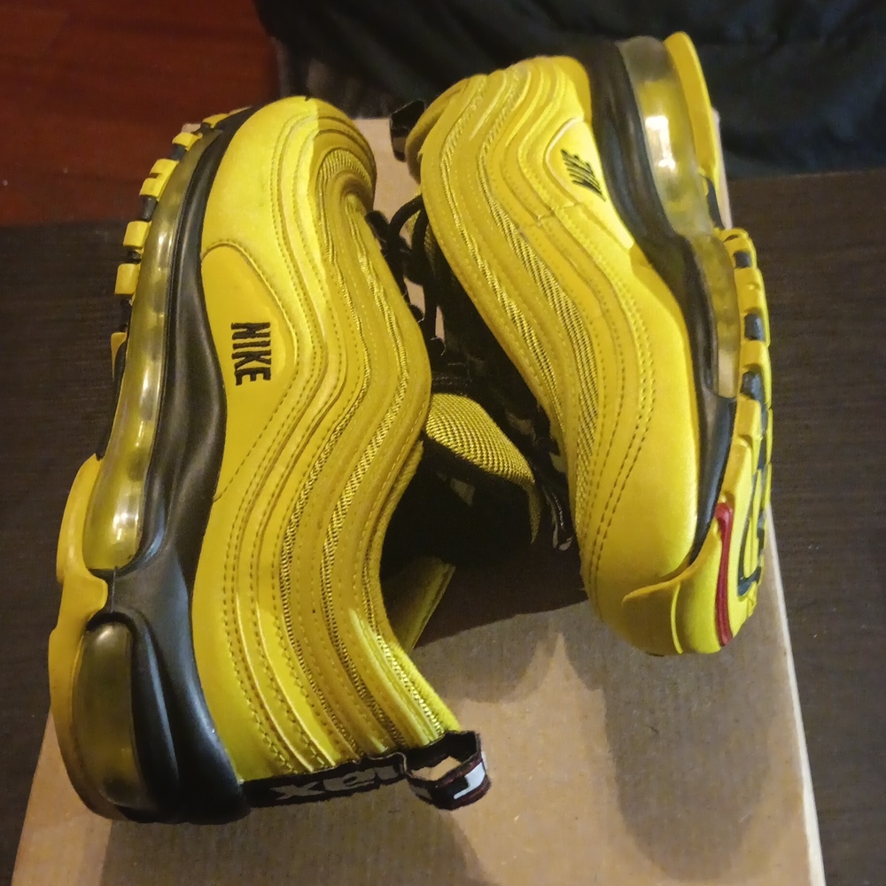 Nike Air Max 97 "Bright Citron" (2018) Sneakers SZ 7Y Womens SZ 8.5 EUC - Picture 7 of 9